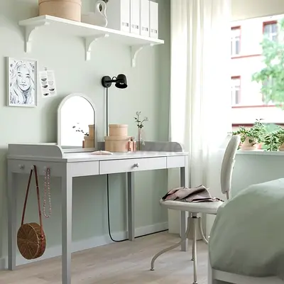 My white dressing table / vanity
