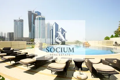 Stunning Waterfront Living | 2BR+Maid's | Huge Terrace | Kitchen Appliances