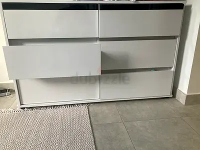 Modern White Storage Cabinet