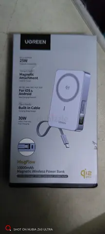 UGREEN MagFlow 10,000mAh Magnetic Wireless Power Bank (New, Boxed)
