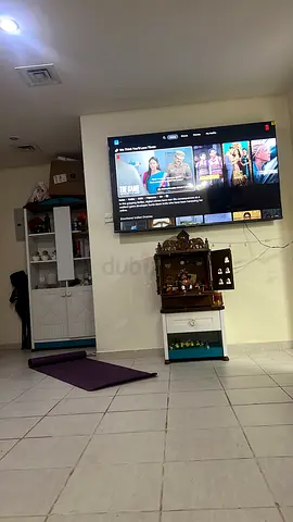 70 inch Large Flat Screen TV with Streaming Capabilities