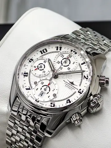 Swiss Made Pilot Instruments Chronograph – Automatic – ETA Valjoux 7750 – Limited Edition Brand Ne