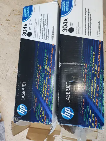HP 304A (CF304A) Black LaserJet Toner - 2 Boxes