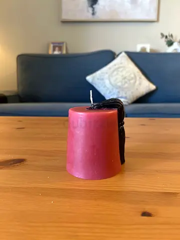 Tarboush lebanese candle