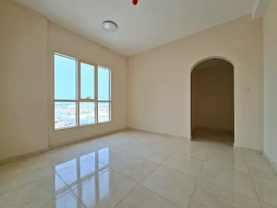 Like new 1bhk with 2 washroom/ balcony outside aljada area shariah