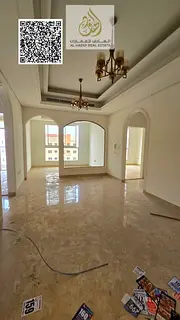Two-bedroom apartment with a living room for annual rent, with gym and swimming pool inside the buil