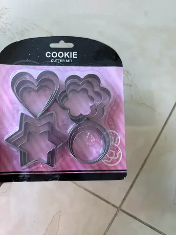 Cookie cutter set