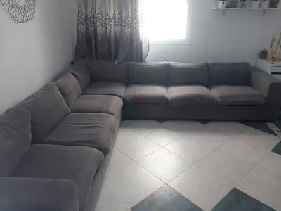 L-Shape Fabric sofa 7-Seater