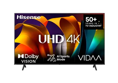 Hisense 65 Inch 4K UHD Smart TV - Brand New 65A6NT - 1 Year Warranty - Free Delivery