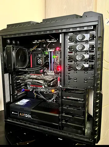 Gaming PC with aio water cooling optimized for overclocking and with 3tb storage negotiable price