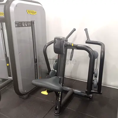 Technogym Seated Chest/Shoulder Press Machine - Used, Good Condition