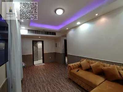 Studio apartment for monthly rent in Ajman Corniche Residences 🌊