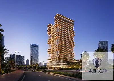 Furnished Studio | Binghatti Hillside | Balcony | Park & Downtown View