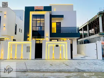 Villa for sale | ajman| al helio2 area | 6 master rooms, majlis, 2 halls, maid room, roof| freehold | 0 registration fees | negotiable price.