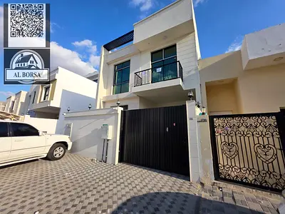 🏠 Villa for rent in Al Zahia, Ajman - 5 master bedrooms, majlis, living room and maid's room