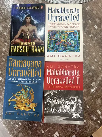 Ami Ganatra Unravelled series — Mahabharata  Ramayana (3 books)