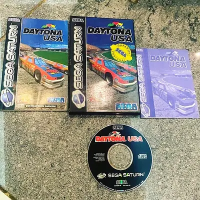 Daytona USA - Sega Saturn - Complete - PAL