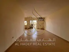 3-bedroom apartment with a living room in Al Majaz 2 area. Split AC units - Free maintenance - First