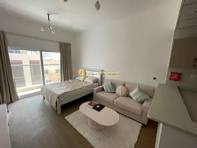 استوديو مفروش | نورا ريزيدنس | شرفة | إطلالة على الطريق