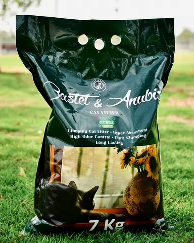 Premium Bentonite Cat Litter – Strong Clumping | Odour Control | 7KG