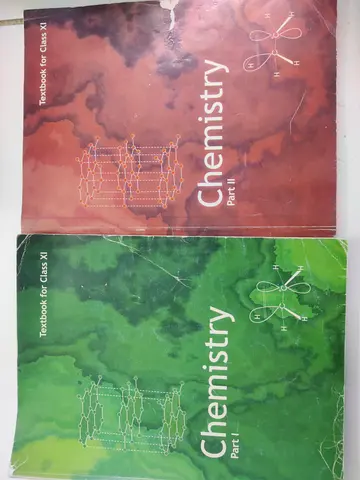 GRADE 11 CBSE NCERT CHEMISTRY (PART 1) AND (PART 2) TEXTBOOK FOR SALE