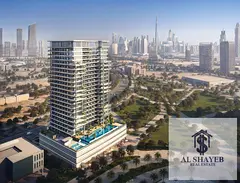 Furnished Studio | Binghatti Hillside | Balcony &amp; Pool Access | Skyline &amp; Park Views