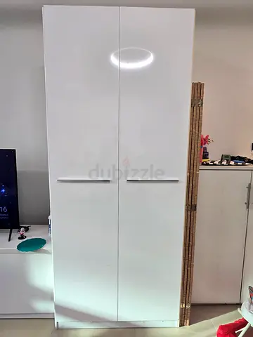Rich 2 Door Wardrobe white