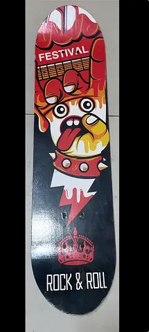 Festival Rock And Roll Skateboard