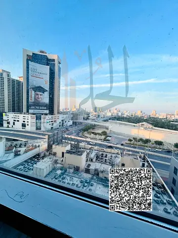 Annual rent with open view 2 bedrooms Spacious living room 3 bathrooms Balcony Closed kitchen Private parking Rent: 45,000 6 installm