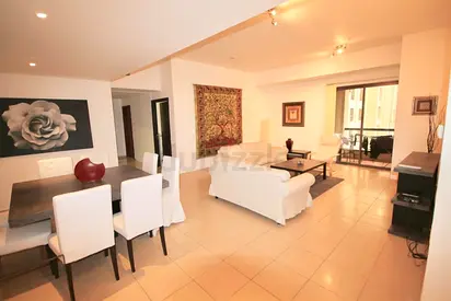 Available from May 1- Jr. Masters Bedroom with private balcony in JBR