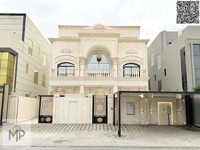 فيلا( تصميم كلاسيكى - بمصعد ) للبيع بعجمان| منطقة العالية| 7 غرف و3 صالة ومصعد | تملك حر | السعر شامل التسجيل.