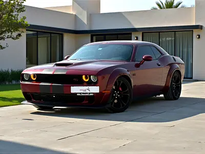 AED 1,050 P.M | 0% DOWN PAYMENT | DODGE CHALLENGER R/T | 2021