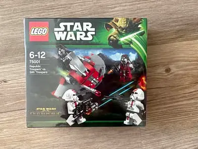 BARGAIN BRAND NEW RARE LEGO 75001 STAR WARS REPUBLIC TROOPERS VS SITH TROOPERS