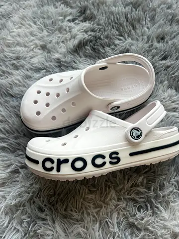 White Crocs Classic Clogs