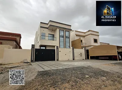 Brand new villa for sale next to Ajman Academy – Al Muwaihat 2 | Luxury, prime location, and ideal spaces for family living. Freehold ownership for all nationalities.