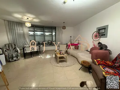 Luxurious Two-Bedroom Apartment | Central Air Conditioning | Prime Location | Separate Living Room | Open View | Furnished in Al Conquer Tower.