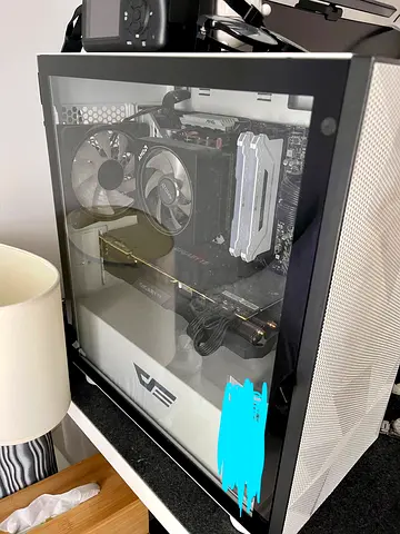 White and Black Ryzen 7 3700x, 2070 super (System Unit only) MATX
