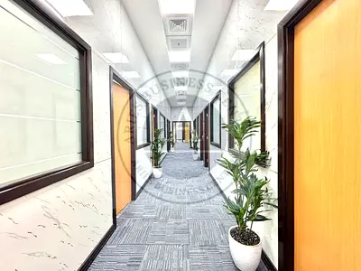 BRAND NEW FITTED OFFICE WITH EJARI FURNISHED | 1 FREE PARKING | PRIME LOCATION