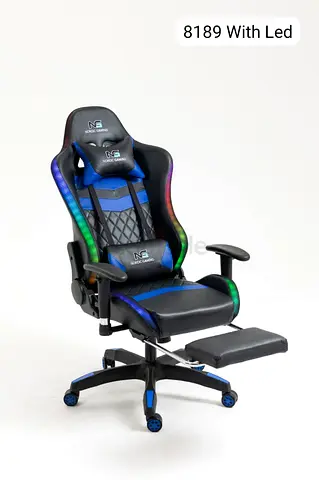 Gaming Chair with LED Lights-8189