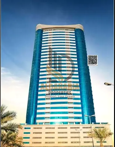 للبيع – شقة غرفتين وصالة في كونكور تاور 🏡