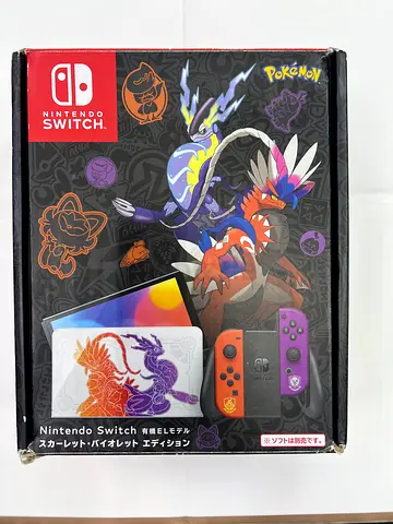 Nintendo Switch OLED - Pokémon Scarlet  Violet Special Edition (Boxed)