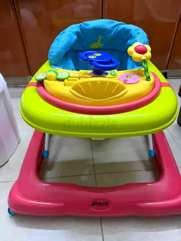 Walker 90 dhs. Swing 70dhs. Diaper bin 60dhs All together 200