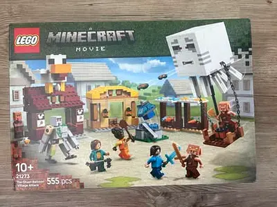BRAND NEW LEGO 21273 MINECRAFT THE GHAST BALLOON VILLAGE ATTACK