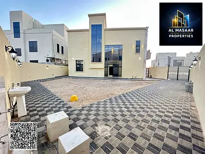 Classic villa in Al Amerah area, Ajman, including electricity, water, and air conditioning. Freehold ownership for all nationalities.