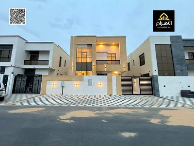 For sale: Villa near the mosque. One of the most luxurious villas in Ajman. Super deluxe construction and finishing, spacious built-up area, freehold.