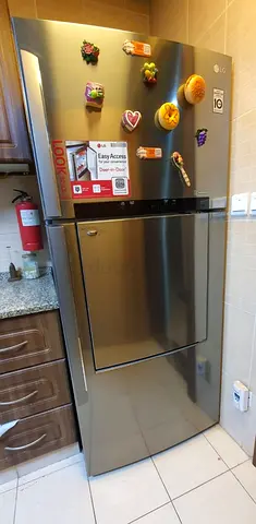 Free delivery LG 732 ltr capacity stainless steel 2-door refrigerator mini bar- working condition