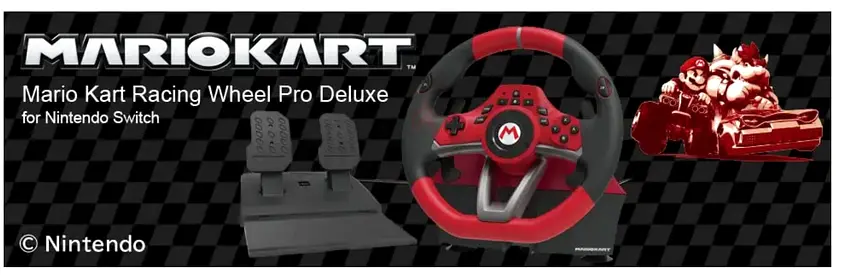 Hori Mario Kart Racing Wheel Pro Deluxe