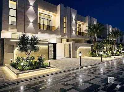 Own your dream villa, two floors and a roof, in Al Helio 2 area on Sheikh Mohammed Bin Zayed Road, directly from the owner, no down payment, bank financing available.