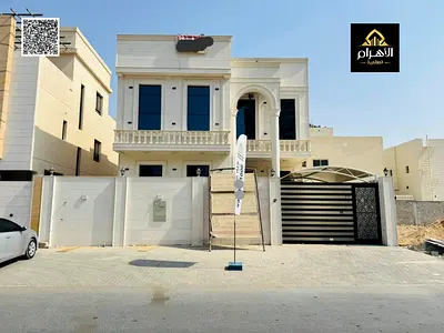 للبيع فيلا بالقرب من المسجد شامل الرسوم من أفخم الفلل في عجمان. بناء وتشطيب سوبر ديلوكس، مساحة بناء واسعة جدًا وغرف، تملك حر. للبيع، فيلا بموقع مميز