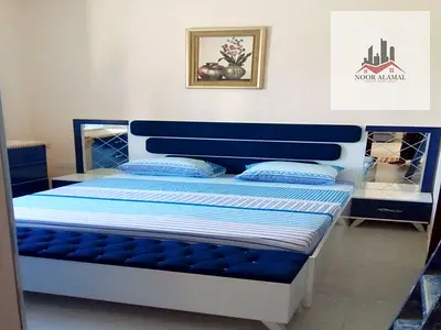 Sharjah, Al Taawun, next to Oriana Hotel. One bedroom, living room, kitchen, and two bathrooms. Price: 4500 AED, including internet, swimming pool, an